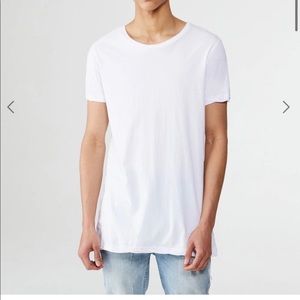 Ksubi seeing lines white tee
